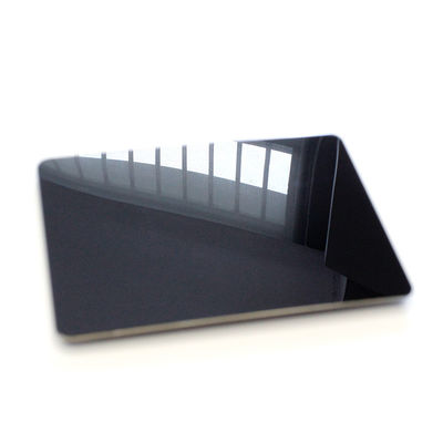 φύλλο 3.0mm ανοξείδωτου καθρεφτών 201 304 γκρίζο μαύρο ντυμένο 8K πάχος