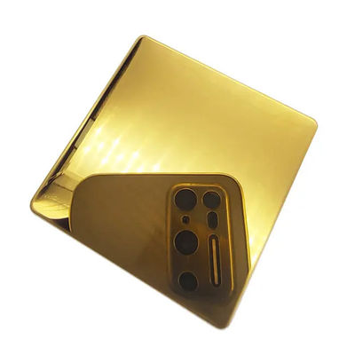 201 χρυσό χρώμα τιτανίου φύλλων ανοξείδωτου 321 καθρέφτη έντυσαν το πάχος 3.0mm