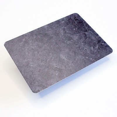 Μαύρο τοποθετημένο σε στρώματα Marbling φύλλο 304 ανοξείδωτου διακοσμητικό πιάτο ανοξείδωτου