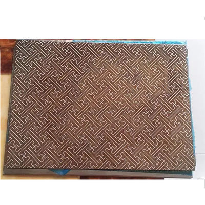 4x8 304 χαραγμένα διακοσμητικά φύλλα από ανοξείδωτο χάλυβα για εξοπλισμό κουζίνας