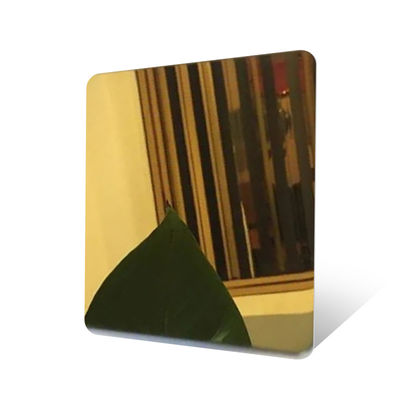 Super Mirror Shine Ατσάλινο φύλλο για αρχιτεκτονικές προτάσεις αντοχή στην φθορά
