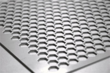 Εξαγωνικό διάτρητο φύλλο από ανοξείδωτο χάλυβα 2 mm 3 mm πάχος