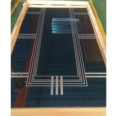 Πίνακα επιφάνειας ανελκυστήρα με στρώμα μετάλλου