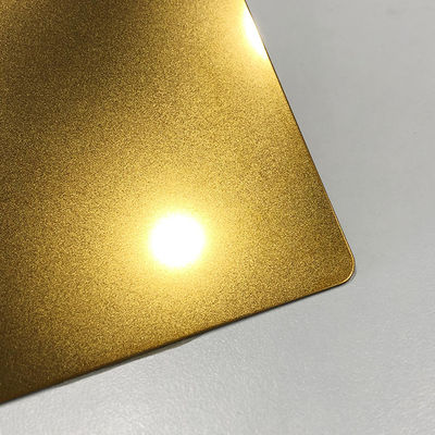 0.5mm διακοσμητικά ανοξείδωτου ανατιναγμένα JIS φύλλων χρυσά χάντρα πρότυπα χρώματος