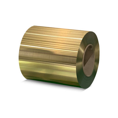 καλή τιμή 304 0.28mm παχύ χρυσό Hairline PVD τελειώνει τη σπείρα χρώματος SS σε απευθείας σύνδεση