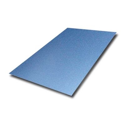 καλή τιμή Το μπλε χρώμα 0.8MM παχύ φύλλο AFP ουρανού Sandbleasting ανοξείδωτου 4x8 τελειώνει σε απευθείας σύνδεση