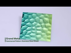 8K σφραγισμένο καθρέφτης φύλλο 0.5mm ανοξείδωτου ανώτατο πιάτο ανοξείδωτου κυματισμών νερού