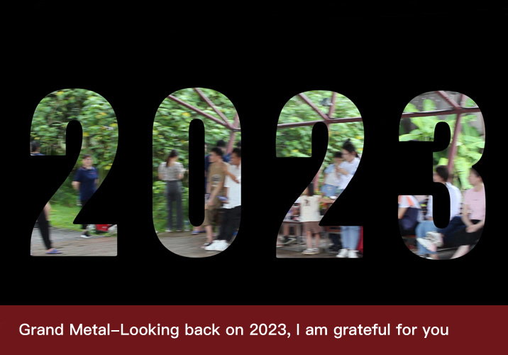 εταιρικά βίντεο Περίπου Grand Metal-Looking back on 2023, I am grateful for you !